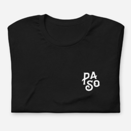 Paso Robles Black Shirt with Paso Logo