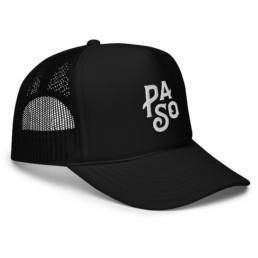 Paso Robles Trucker Hat Foam with Paso Logo